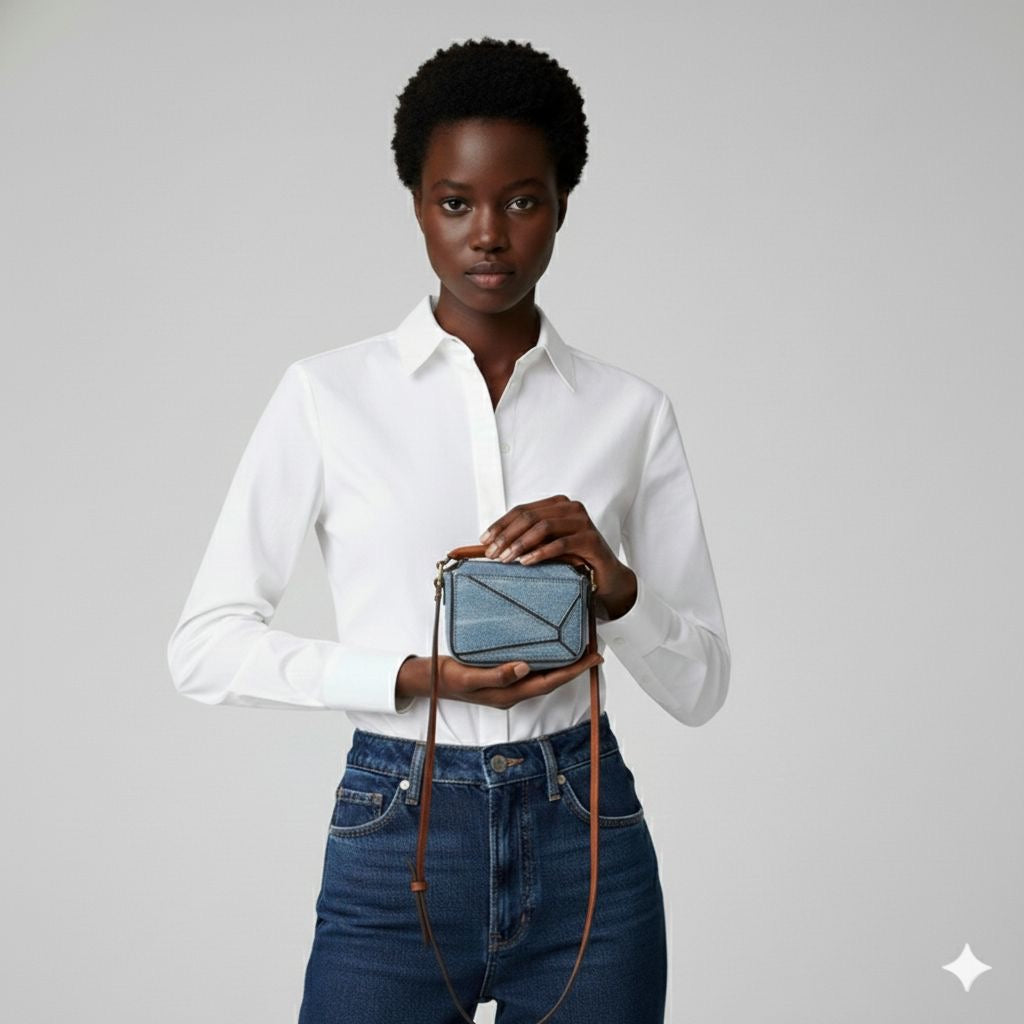 estelle mini denim blue