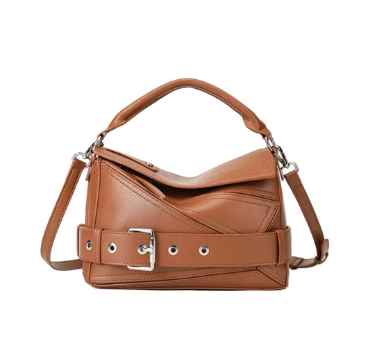 Cross Belt Brown