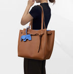 Elephant Brown tote