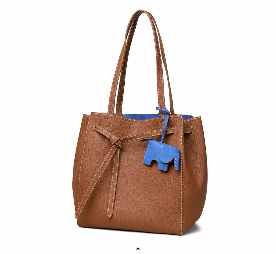 Elephant Brown tote
