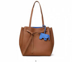 Elephant Brown tote