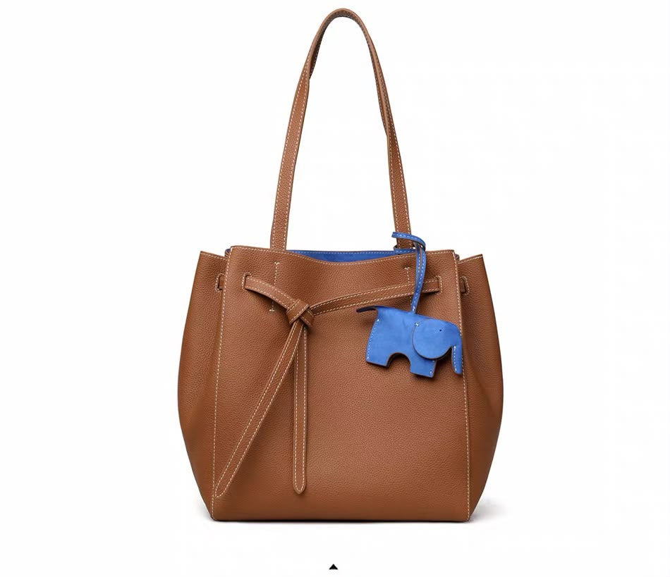Elephant Brown tote