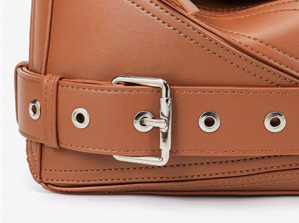 Cross Belt Brown