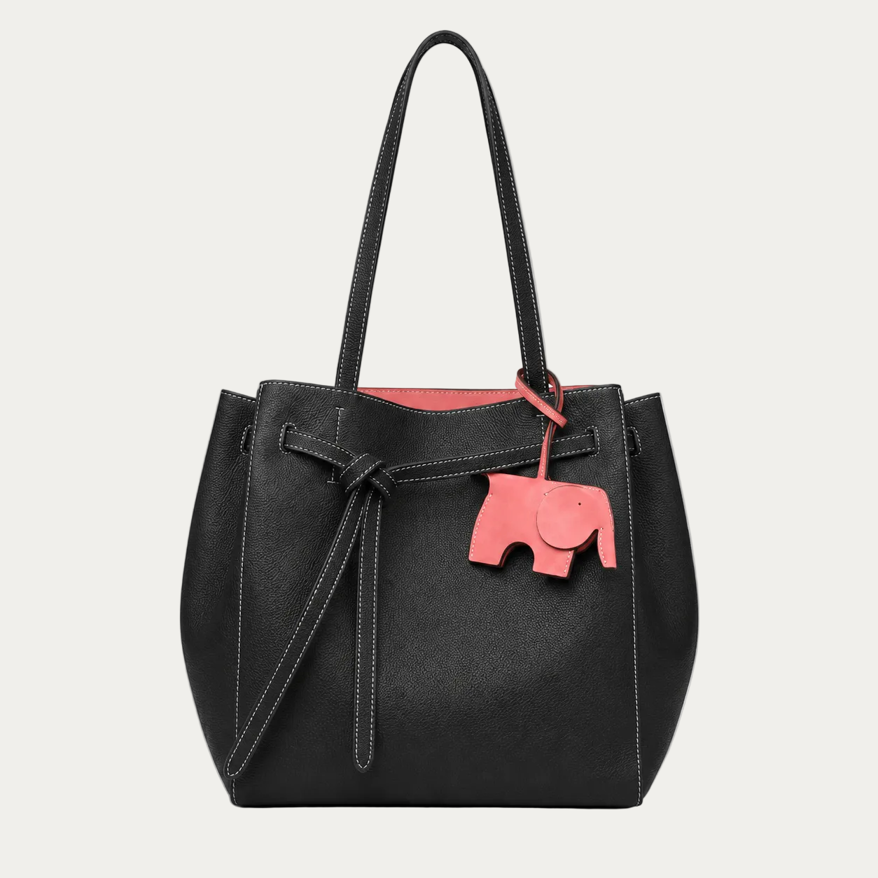 Elephant black tote