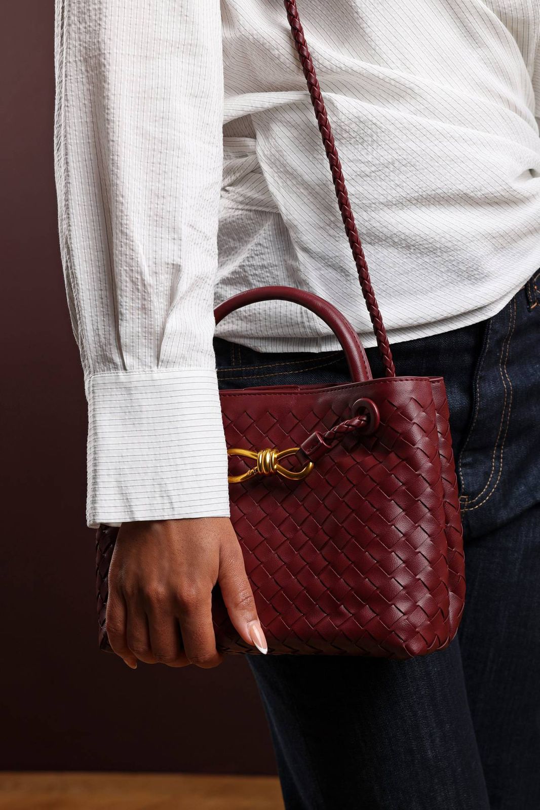 Serene Tote Maroon
